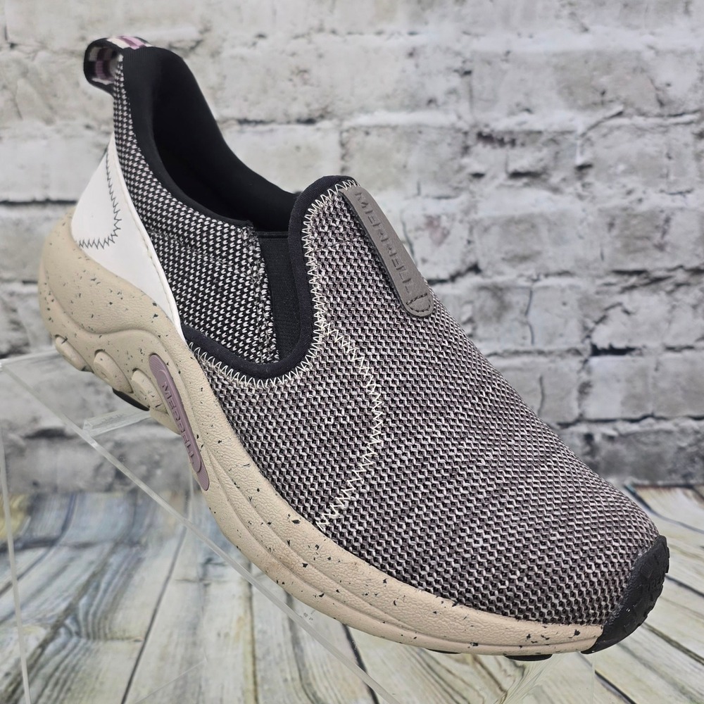 Merrell Jungle Moc EVO Sneakers Womens 9.5 Grey Knit Slip On Hiking‎ Shoes